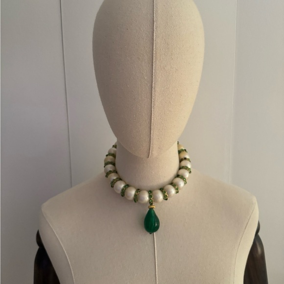 Gripoix for Chanel 1950s Pearl Choker Necklace - Picture 2 of 10